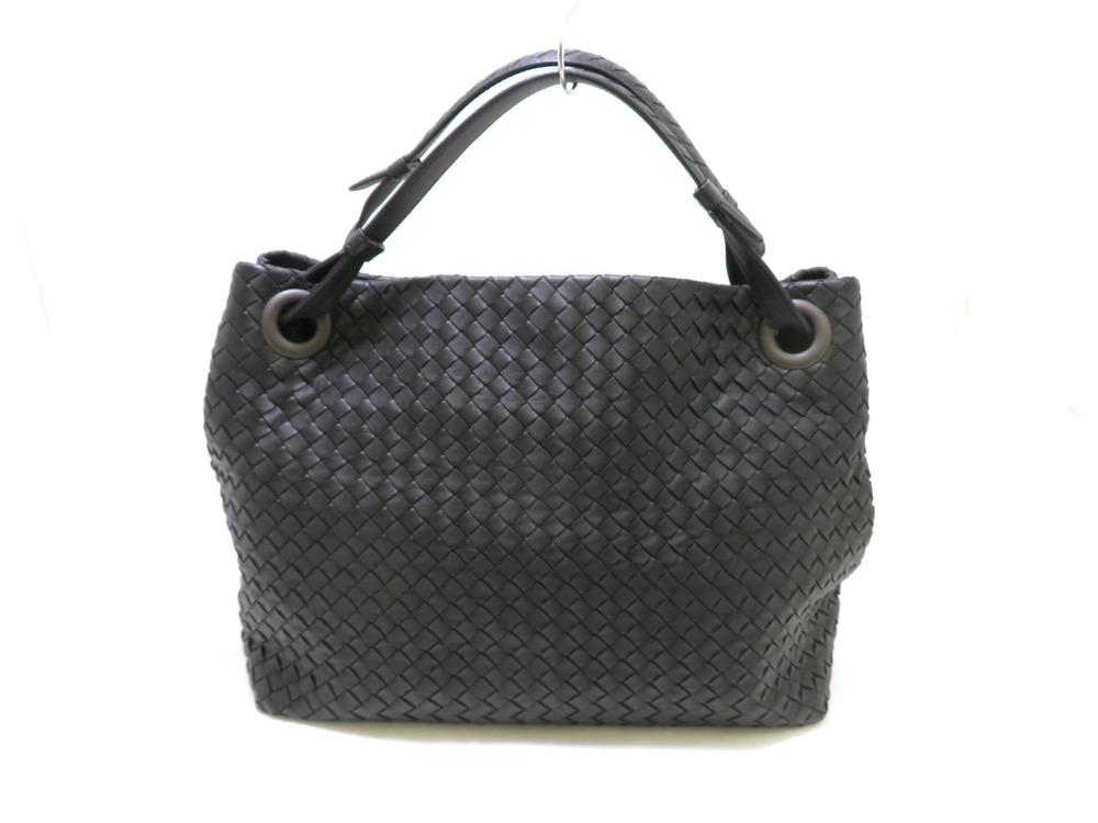 BOTTEGA VENETA Intrecciato Tote Bag Black YI